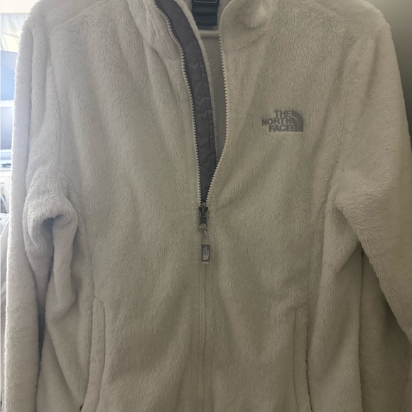 The North Face Off-White Fleece Jacket - Picture 1 of 2